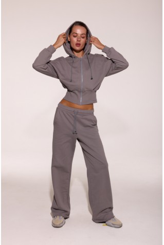 Жіночий худі на блискавці Luna 2080-41